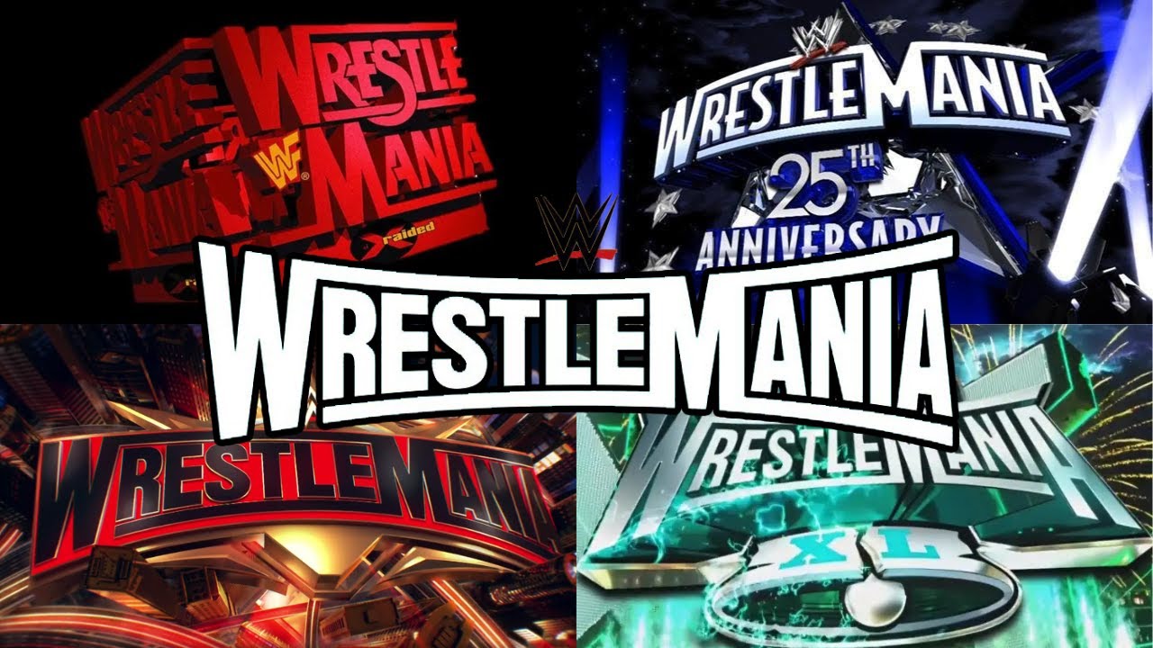 Every WrestleMania Logo EVER (1985-2026)