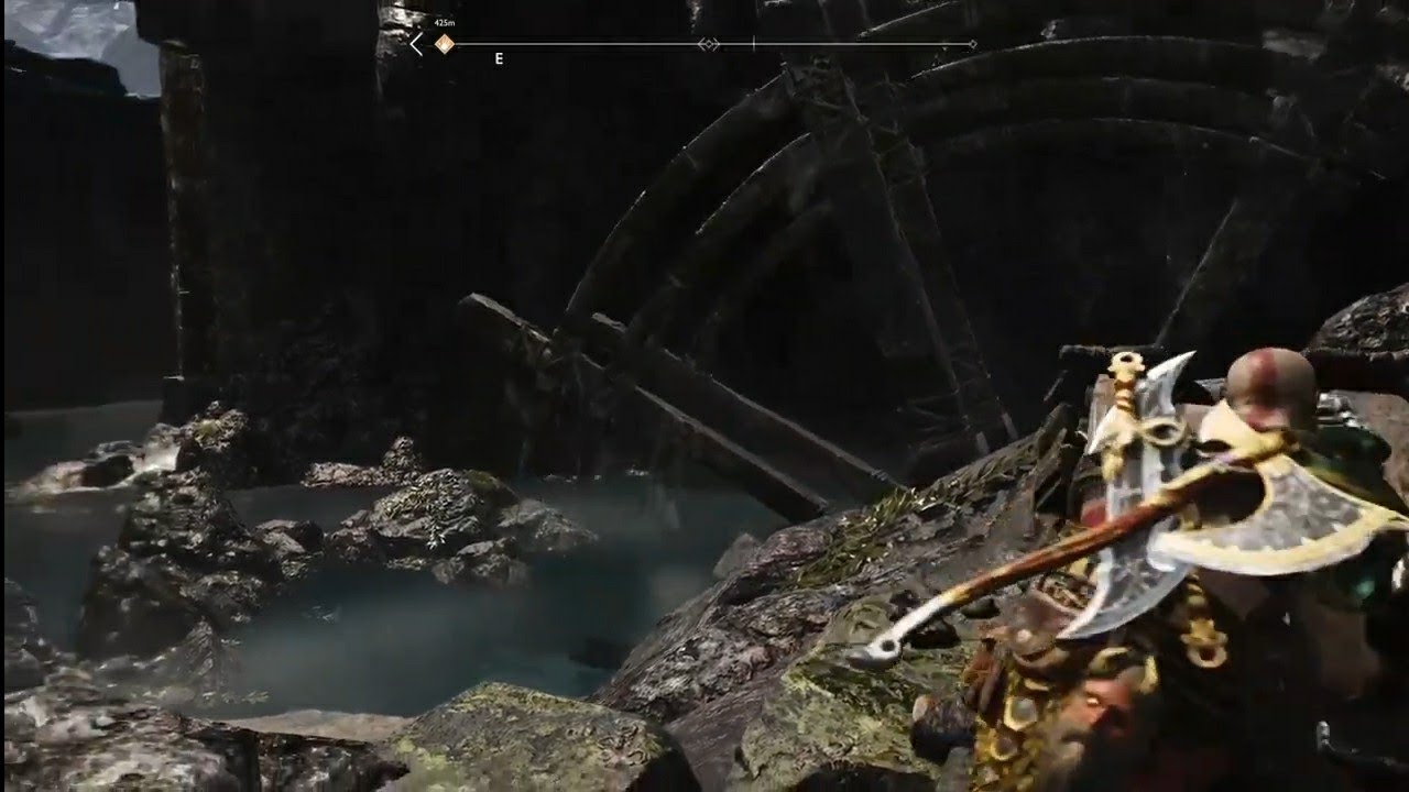 God of war 4 2018 New games + fixing the wheel (MIST ECHO ARMOUR) YouTube