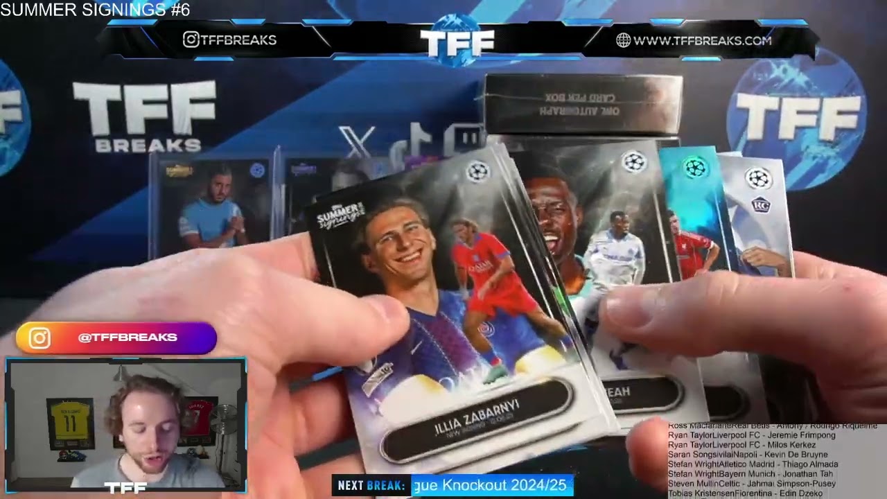 Topps® UCC Summer Signings 2025 10 Box PYP #6