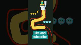 Snake Battle 💯 Snake 💥 Game #snakebattlegame #snakebattle #snake #battle #game #shorts #gameplay