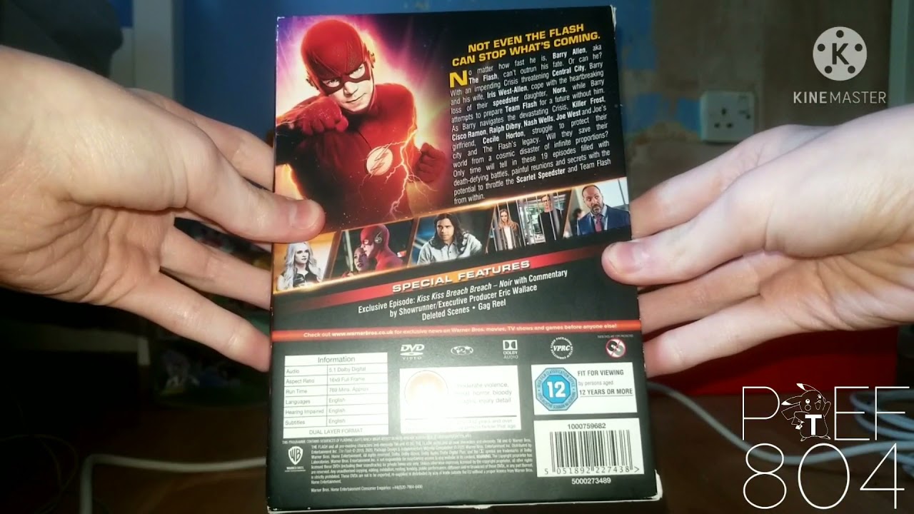 The Flash Season 6 (UK) Retail DVD Release
