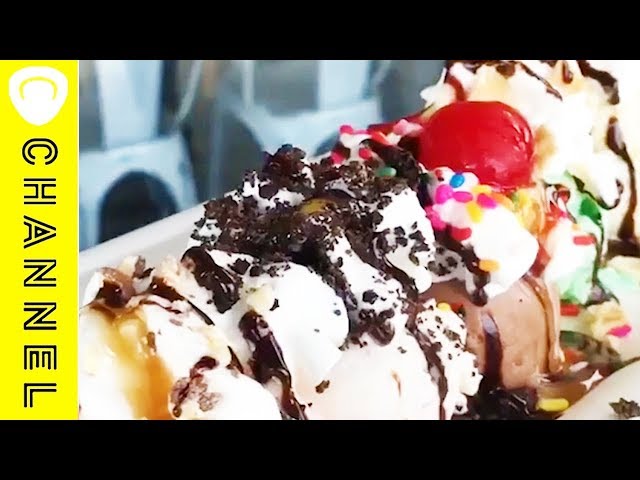 ここまで盛るかっ♡甘党さんのための幸せアイスクリーム