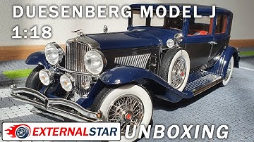 1:18 Duesenberg Model J Willoughby Berline by Neo | Unboxing & Review