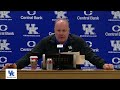 Live Now: Coach Stoops - Pre-Louisville Press Conference presented by UKHealthCare