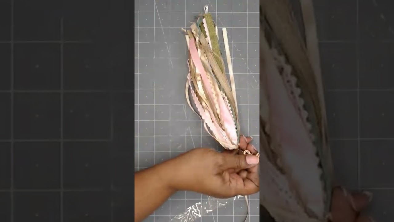 DIY Tassel for Ana's Junk Journal