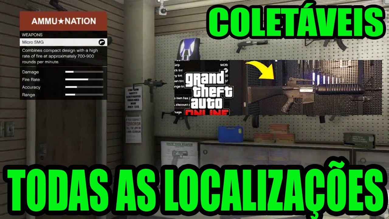 🔴 GTA V ONLINE - COMO TER TODAS AS ARMAS DA AMMUNATION GRÁTIS