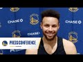 Reggie Miller Surprises Stephen Curry at Postgame Press Conference