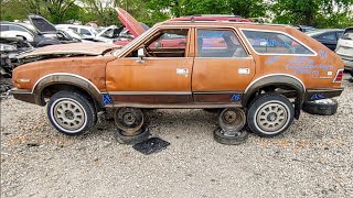 Rare Bird These Days. 1983 AMC Eagle 4x4 Junkyard Find