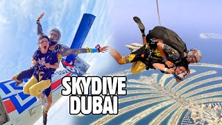 FIRST TIME SKYDIVING IN DUBAI 😍 | Mama Papa Ko Nahe Btaya 😅 | Best Experience Of My Life ♥️ image