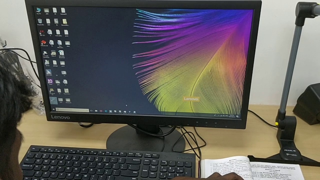 Pearl scanner & Tamil OCR Demo YouTube