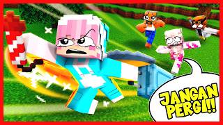 MOMON KETERLALUAN !! ATUN PERGI MENINGGALKAN DESA SUKA JADI !! Feat  ⁨@sapipurba⁩  Minecraft