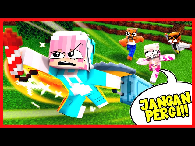 MOMON KETERLALUAN !! ATUN PERGI MENINGGALKAN DESA SUKA JADI !! Feat  ⁨@sapipurba⁩  Minecraft