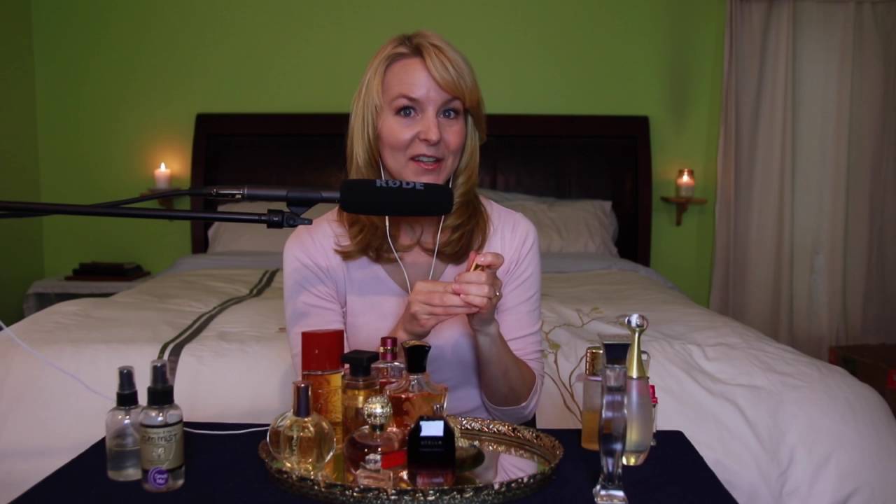 ASMR Perfume Collection ~ Glass Tapping ~ Whispering