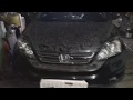 Honda CR-V 2007 года. Восстановление креплений переднего бампера.