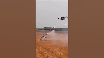 robotic dog vs drone demonstration of modern warfare #shorts #militaryaircraft #robotics #robotdog