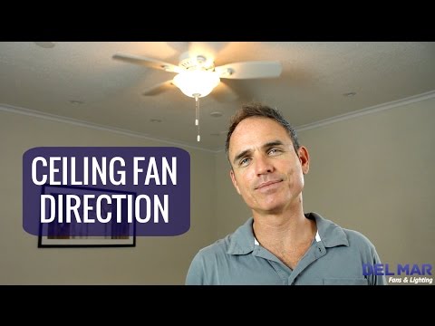 Ceiling Fan Direction For Summer Counterclockwise And