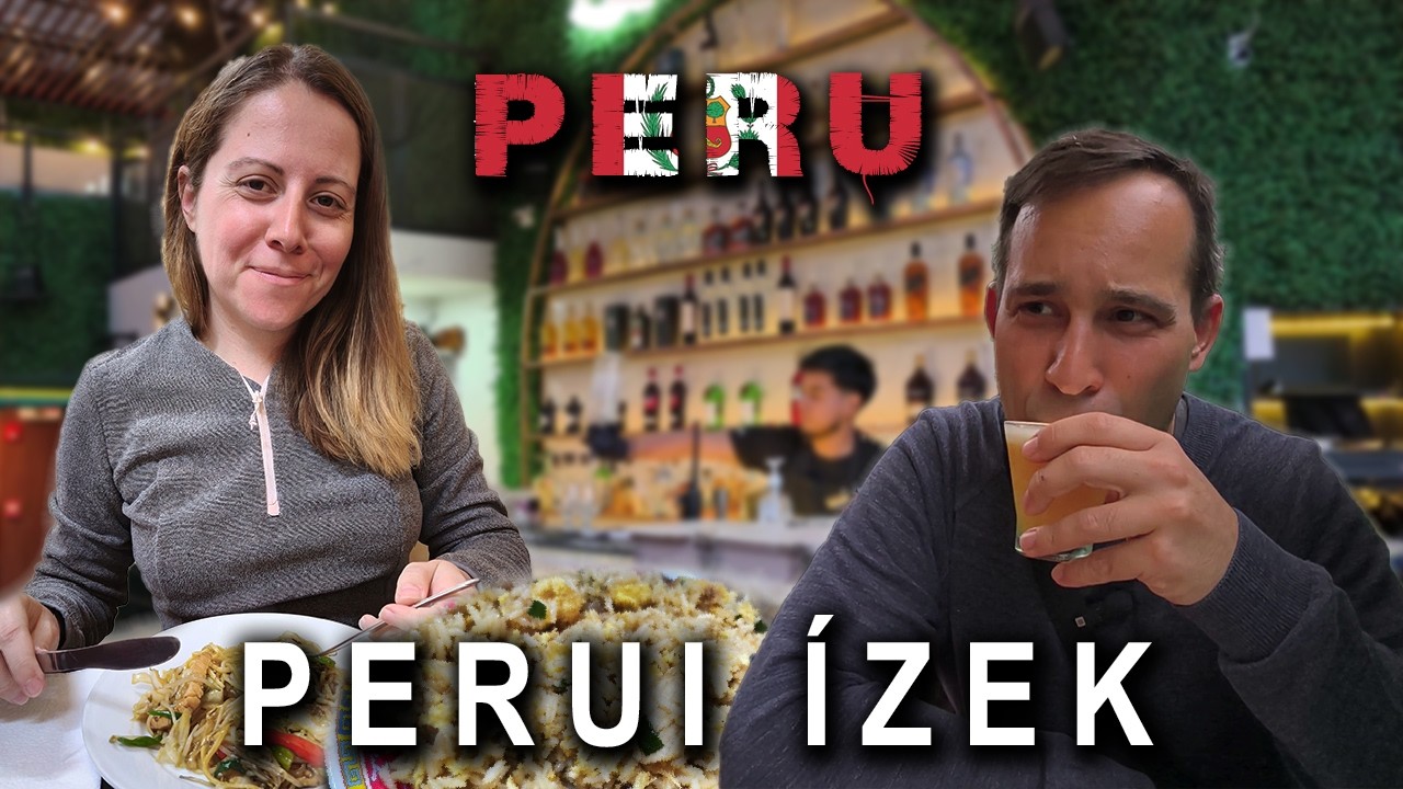 Kínai–perui konyha és pisco sour 🇵🇪 | Lima ízei