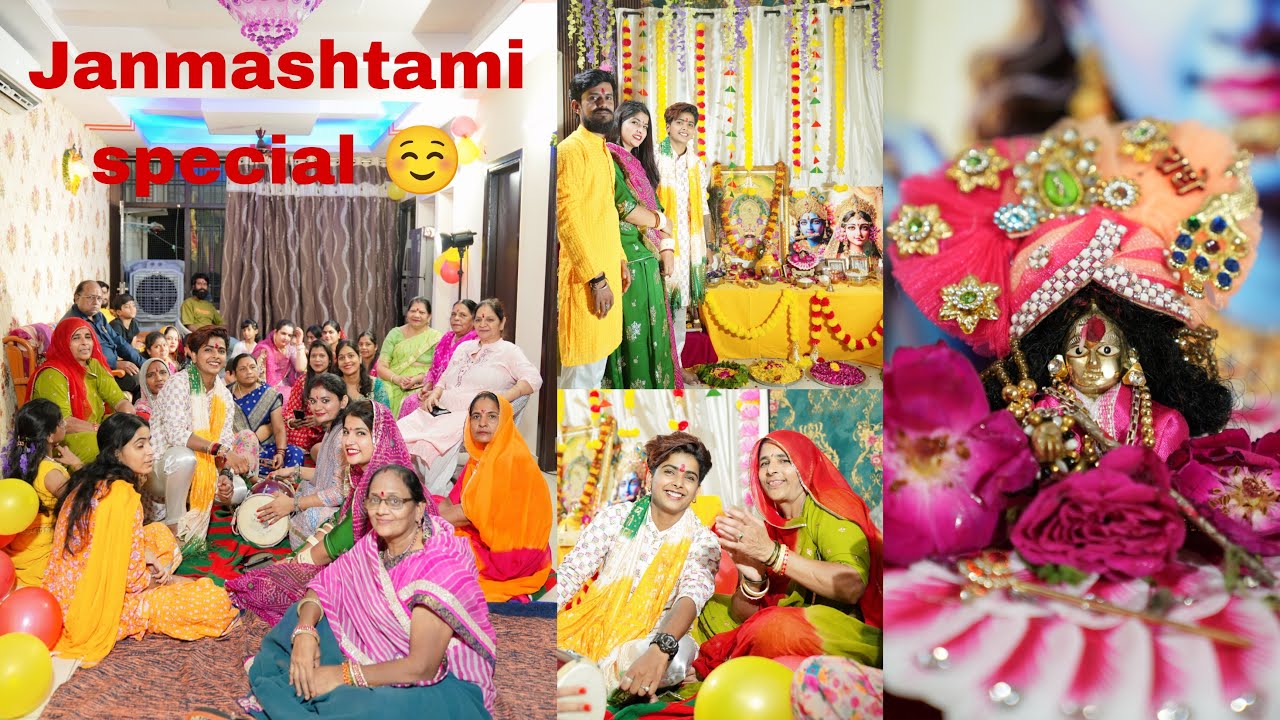 Janmashtami celebration My House❤️✨😍￼#viralvideo #youtubevideo #explore #love #vlog #femly #like 