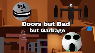 [Roblox] Doors but Bad but Garbage (update) gameplay