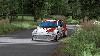 Richard Burns Rally Hyppyjulma Tarmac Ii, In A Lada Kalina Rc2 Grpa Moza R5 Wheel