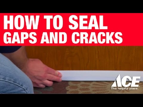 How To Seal Gaps And Cracks Ace Hardware