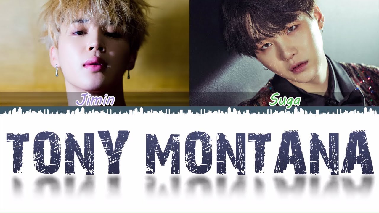 SUGA (ft. Jimin - BTS) - TONY MONTANA (Color Coded Lyrics/Eng/Rom/Han