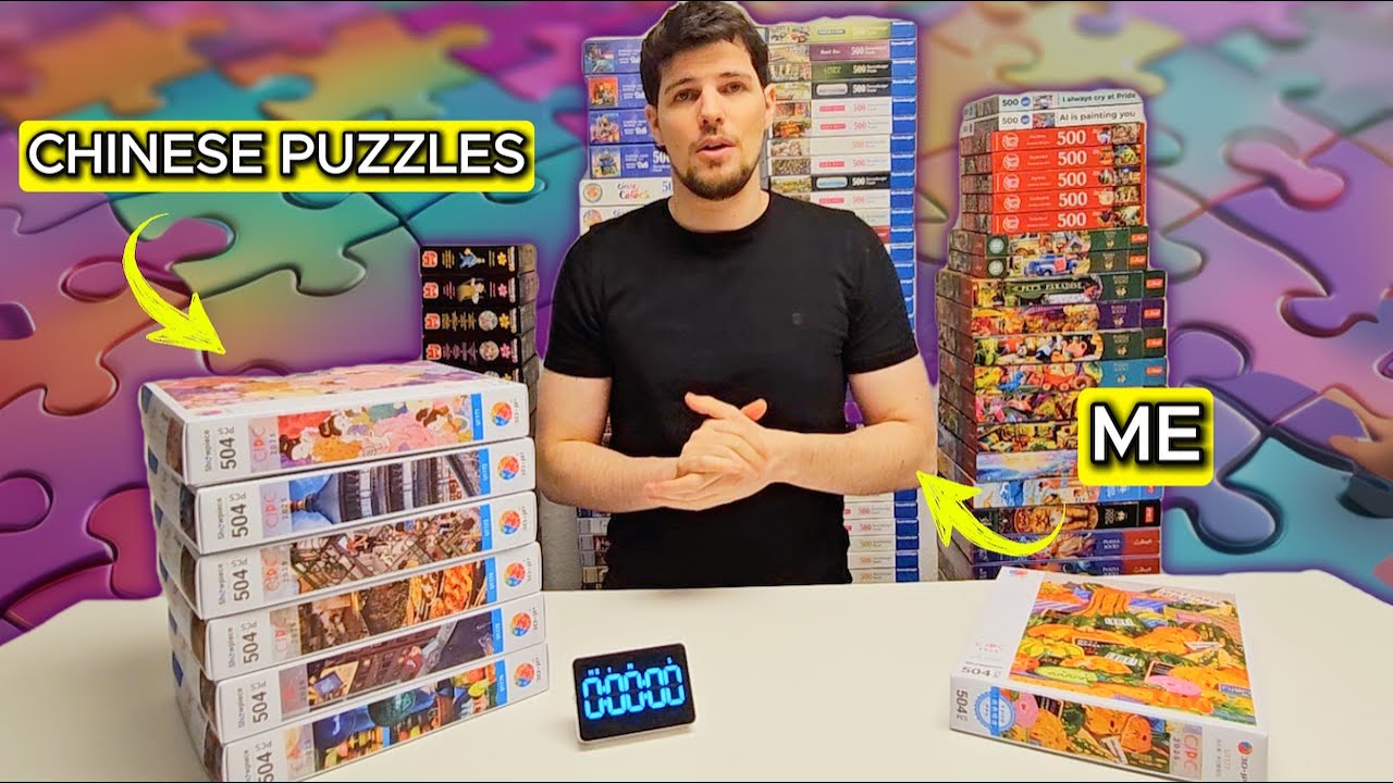 I Made ALL the Puzzles From the Chinese Jigsaw Puzzle Championship. Here's What Happened.