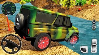 4×4 Offroading jeep driving game simulator game android gameplay screenshot 4