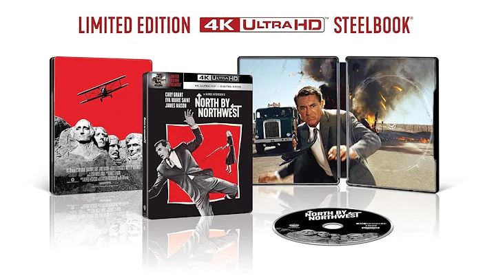 North By Northwest [4K Ultra HD + Digital Steelbook] Directed by Alfred Hitchcock