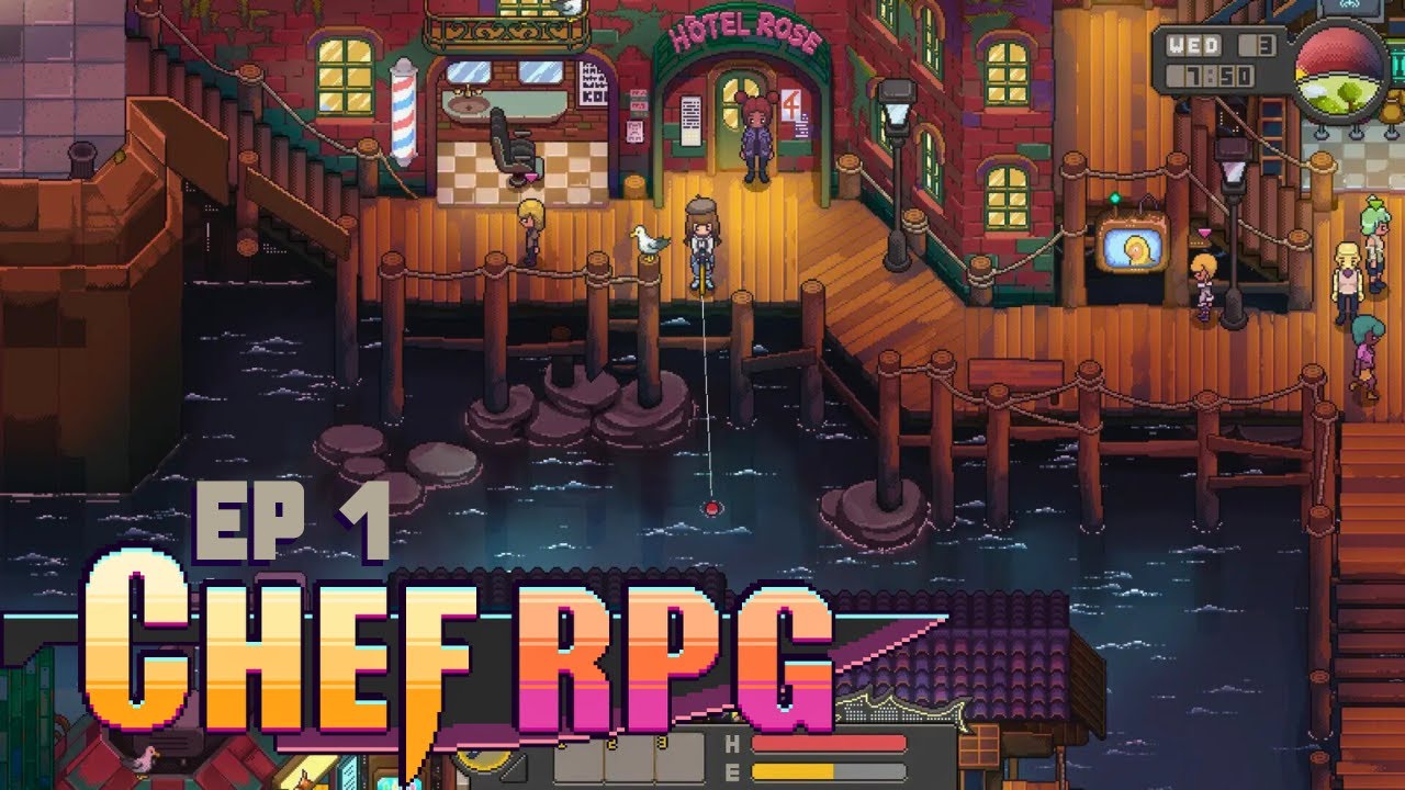 Starting My Cozy Life in Chef RPG 🌿 | Cooking, Exploring & Building My Dream Town 🍳✨