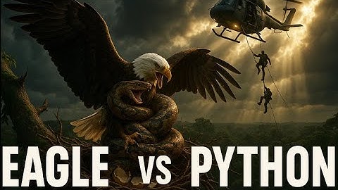 Unbelievable Battle Rescue Team vs Giant Python to Save Eagle’s Life! 🦅🐍