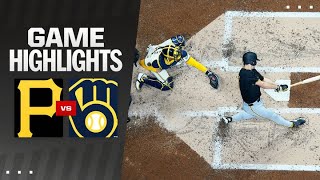 Pirates vs. Brewers Game Highlights (5/13/24) | MLB Highlights