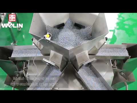 1-5kg rice sugar salt multihead weigher linear scale weighing machine