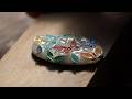 How to make a Japanese cloisonné necklace: The craftsmanship of 0.06mm silver wire