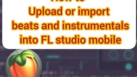How To Import audio and Mp3 into FL Studio Mobile. flm user file folder not showing