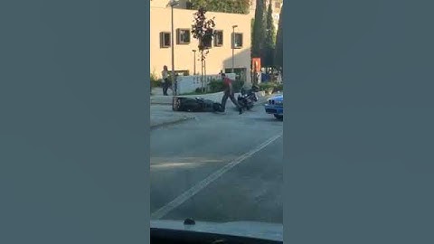 Prometna nesreća u Požeškoj ulici