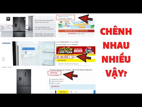 Video So Sánh Giá Tủ Lạnh Samsung Tháng 6/2022| Chất Review - youtube