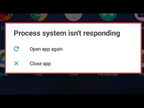 Process System Isn't Responding Android | Process System Isn't Responding Problem 