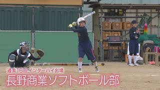 目指せ インターハイ 長野商業ソフトボール部 21年5月15日放送 Youtube