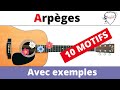 10 arpèges faciles guitare avec exemples [Tuto guitare Terafab]