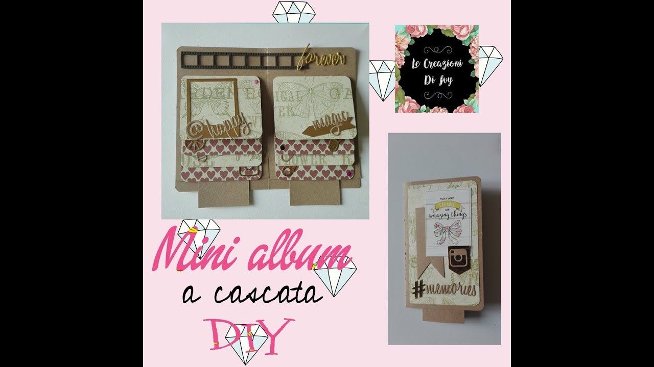 Mini album a cascata Tutorial