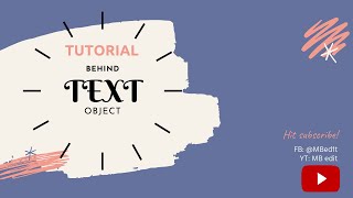 Text behind object effect // FILMORA9