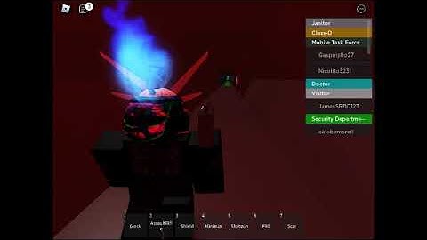 How to get golden guns in SCP Games and SCP monsters roblox