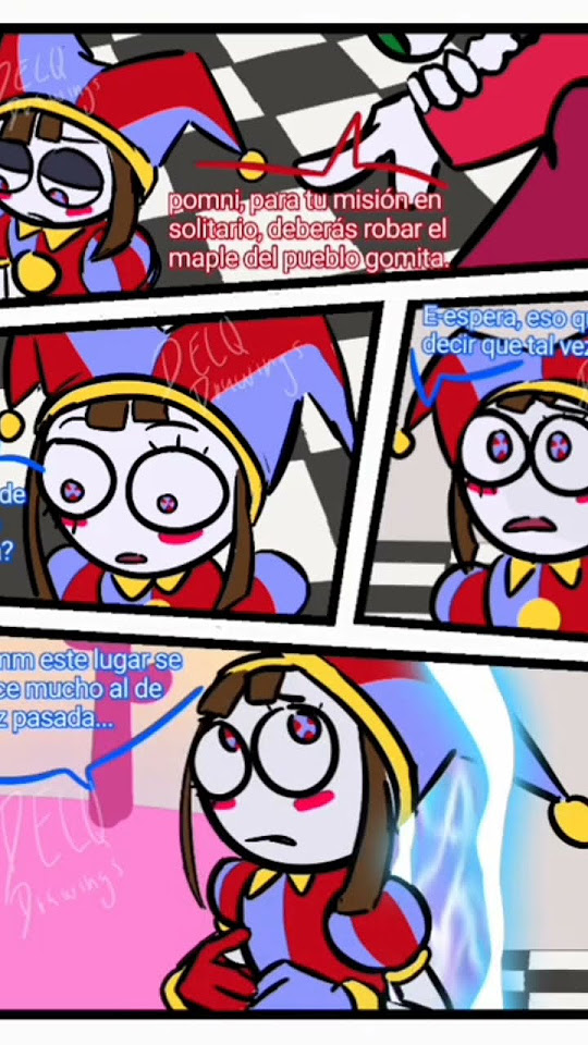Pomni y Gummigoo se reencuentran #series #animacion #digitalcircus ...