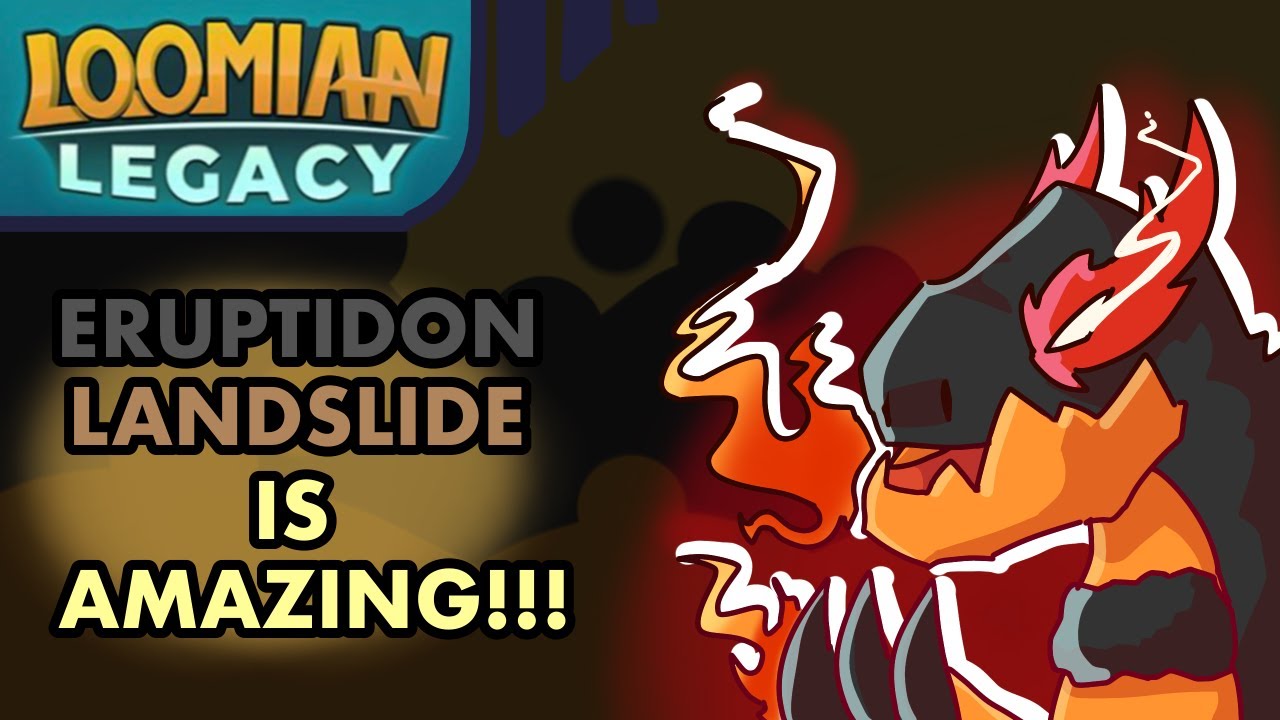 Eruptidon is ACTUALLY CRAZY GOOD! - Loomian Legacy PVP 