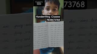 Handwriting Classes..7838663768 #shortvideo #shorts #lifeisbutadream