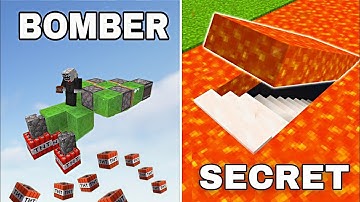 Minecraft 5 + Simple Redstone Build & Hack! #2