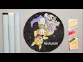 Pikachu getting SMASHED with Copic Markers - Livestream
