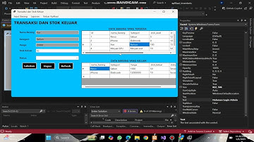 Aplikasi Inventaris Barang menggunakan bahasa pemrograman C#