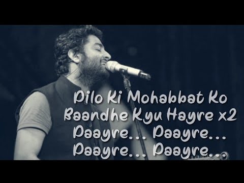 Arijit Singh : Daayre | Lyrics Video | @SonyMusicIndia | @tseries | Arman Kne
